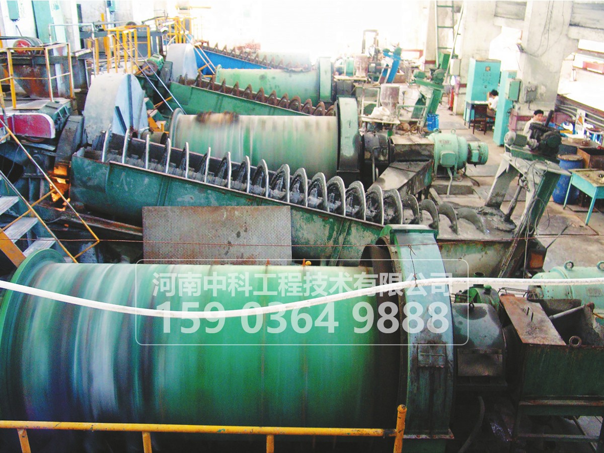 鉀長石選礦設備生產(chǎn)線